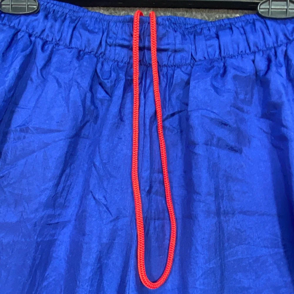 Champion Retro Sportswear Mens M Blue Nylon Windbreaker‎ Track Pants
